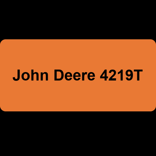 John Deere 4219T